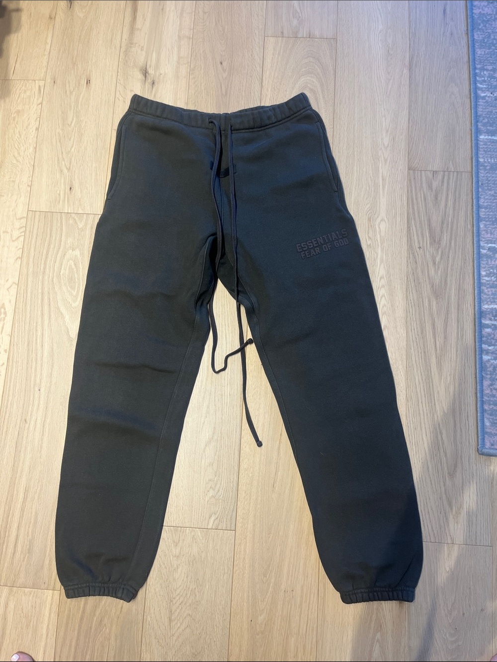 Essentials Black Jogger Sweatpants